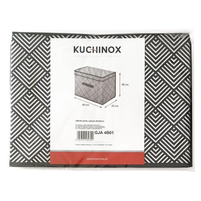 Pudełko tekstylne Jamajka 40 x 30 x 25 cm Kuchinox