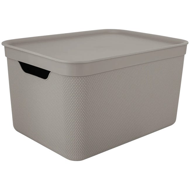 Pudełko z pokrywą 16 l 36.5 x 20.5 x 26.8 Rotho Jive