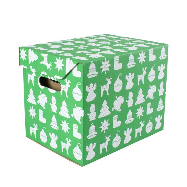 Pudło One Święta zielone 22 l 34 x 25 x 26 cm
