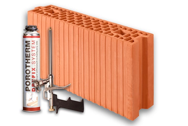 Pustak ceramiczny Porotherm11,5 DRYFIX KL.10 49,8 x 11,5 x 24,9 cm LE Wienerberger