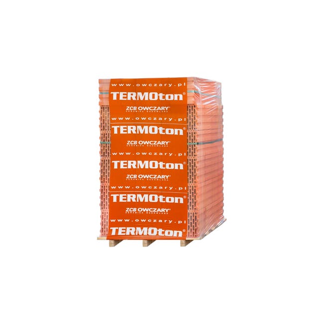 Pustak ceramiczny Termoton 25 P+W KL.15 32,5 x 25 x 23,5 cm Owczary