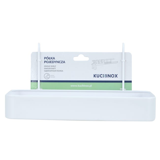 Półka kuchenna na reling EKJ610A biała Kuchinox