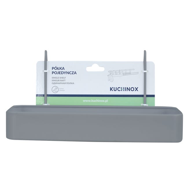 Półka kuchenna na reling EKJ910A szara Kuchinox