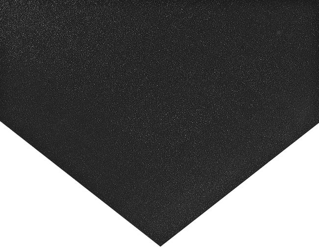 Półka ścienna meblowa Czarna 1.8x30x120 cm Floorpol