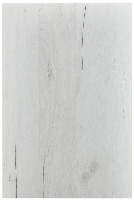 Półka ścienna meblowa Dąb Craft Biały 1.8x20x60 cm Floorpol