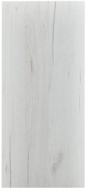 Półka ścienna meblowa Dąb Craft Biały 1.8x20x80 cm Floorpol
