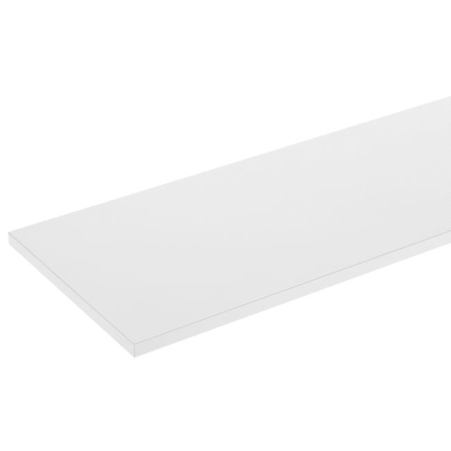 Półka ścienna meblowa biała 1.8x30x80 cm Floorpol