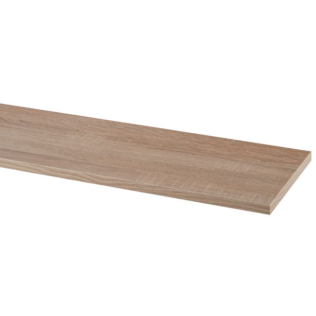 Półka ścienna meblowa dąb sonoma 1.8x20x120 cm Floorpol