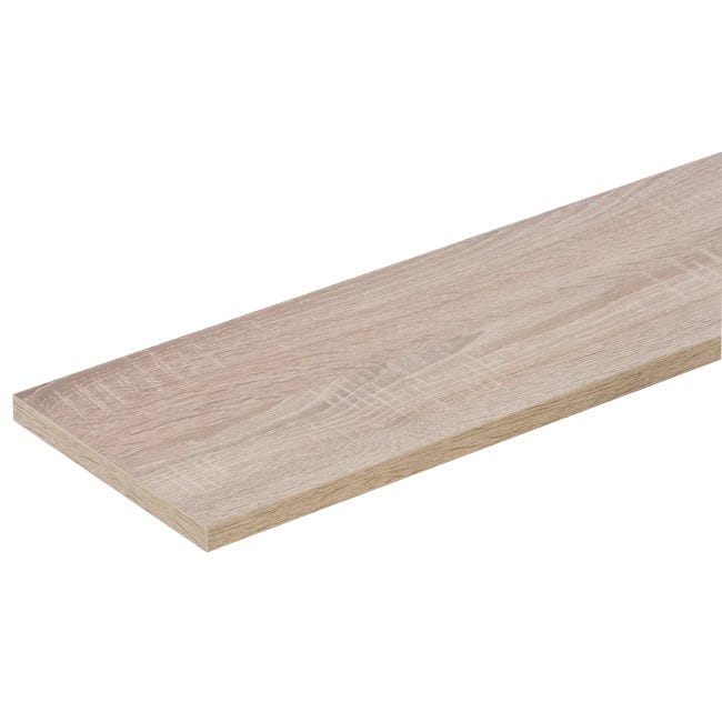 Półka ścienna meblowa dąb sonoma 1.8x20x60 cm Floorpol