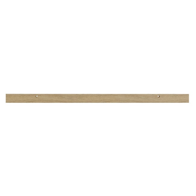 Półka ścienna profil U Dąb San 3x60x10 cm Spaceo