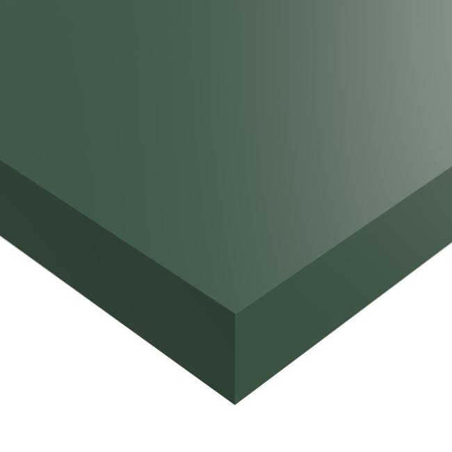 Półka ścienna samowisząca komorowa ciemno zielona 3.8x60x23.5 cm Spaceo