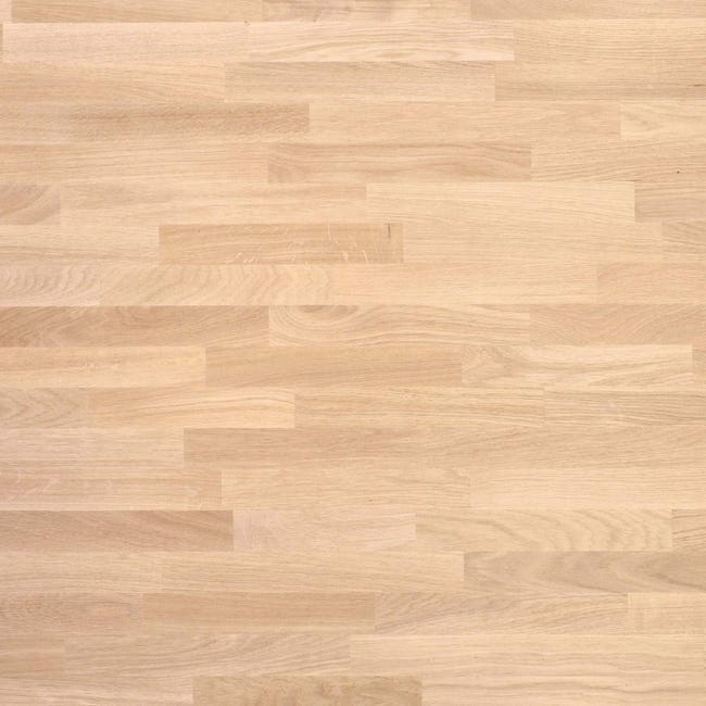Półka ścienna/Blat meblowy dąb klejony 2.7x80x150 cm Floorpol