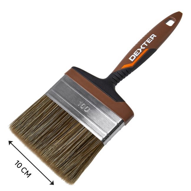 Pędzel płaski do drewna 100 mm Dexter
