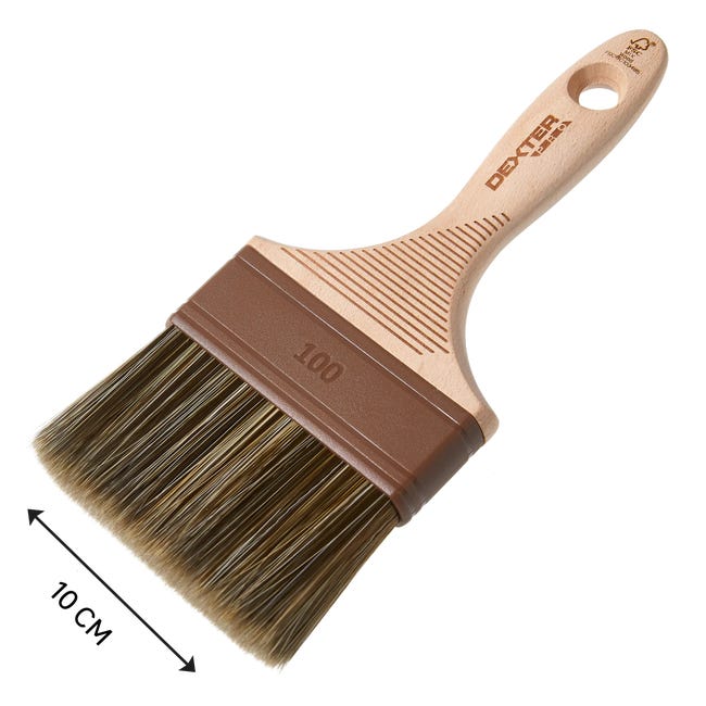 Pędzel płaski do drewna 100 mm Dexter Pro