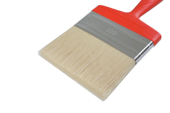 Pędzel płaski do farb rozpuszczalnikowych 100 mm Dexter