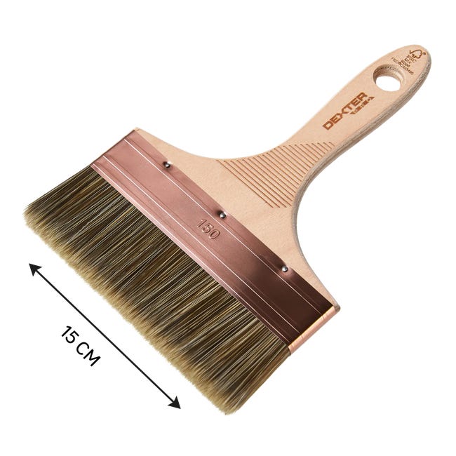 Pędzel spalter do lakieru, oleju, bejcy 150 mm Dexter Pro