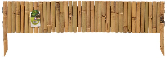 Płotek bambusowy wbijany 100x35 cm Nortene