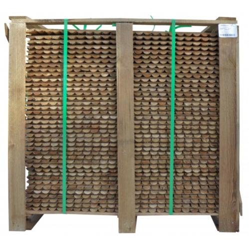 Płotek rabatowy Wampir 120x35/20 cm drewniany Stelmet