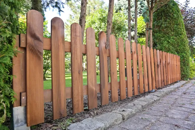 Płotek sztachetowy Nive 180x60 cm drewniany Naterial