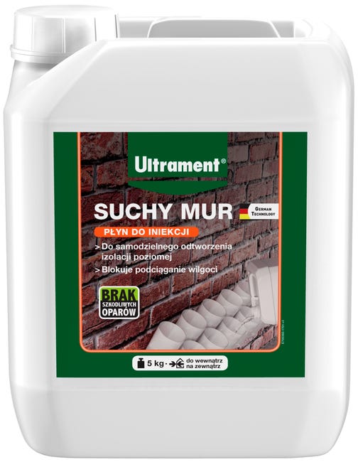 Płyn do iniekcji Suchy mur 5 kg Ultrament