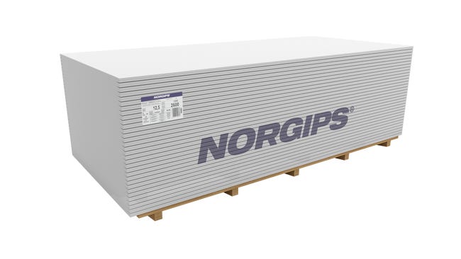 Płyta gipsowa Acoustic TYP A 2600 x 1200 x 12.5 mm Norgips