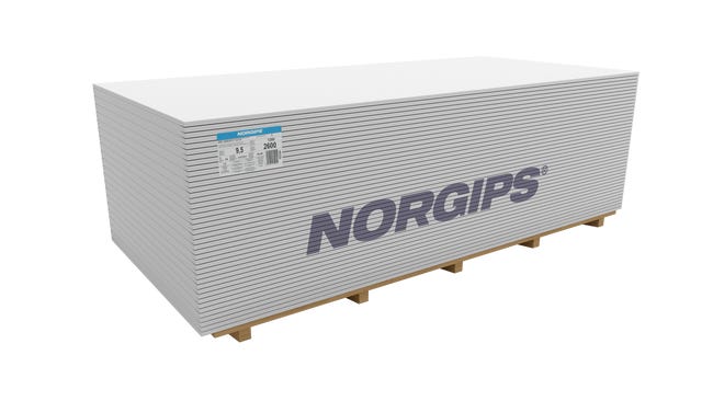 Płyta gipsowa GKB TYP A 2600 x 1200 x 9.5 mm Norgips
