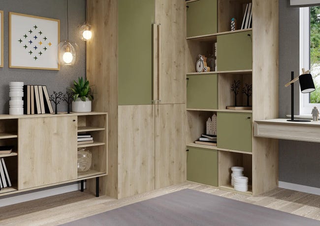 Płyta meblowa wiórowa laminowana Dąb Naturalny 18 mm 280x207 cm 5,796 m2