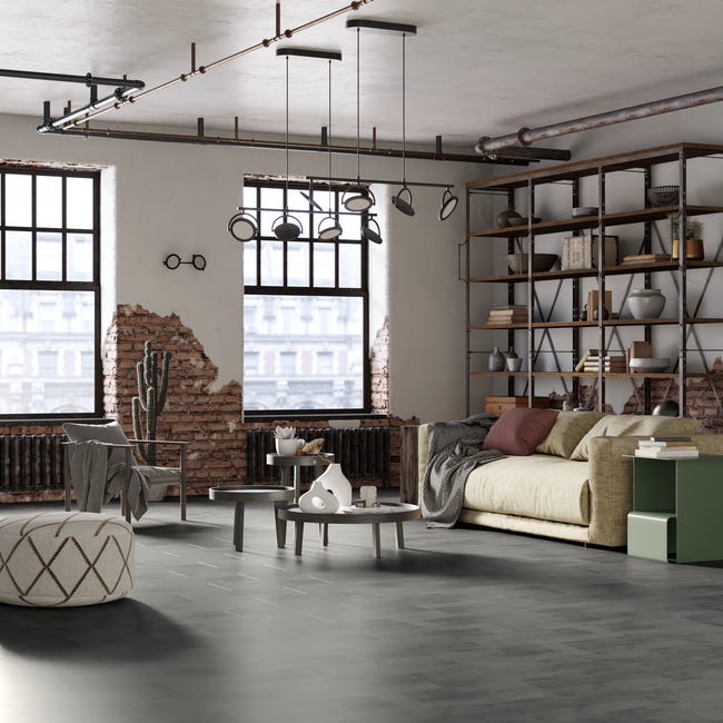 Płytki winylowe SPC Seren Dark Grey Forte Artens