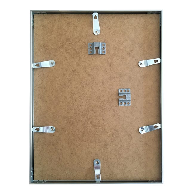 Ramka na zdjęcia Accent 21 x 29.7 cm czarna aluminiowa