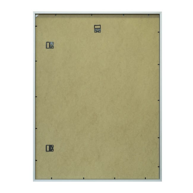Ramka na zdjęcia Milo 70 x 100 cm srebrna MDF Inspire