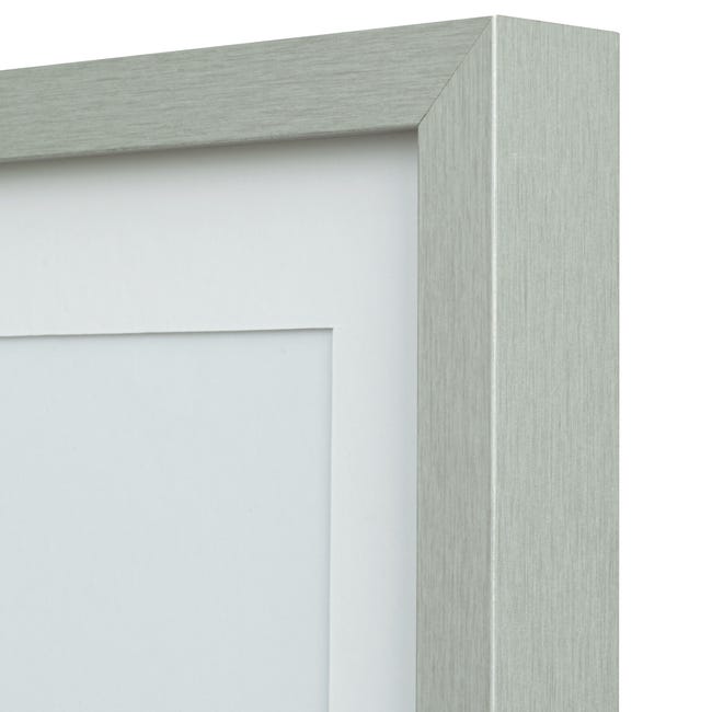Ramka na zdjęcia Milo 70 x 100 cm srebrna MDF Inspire