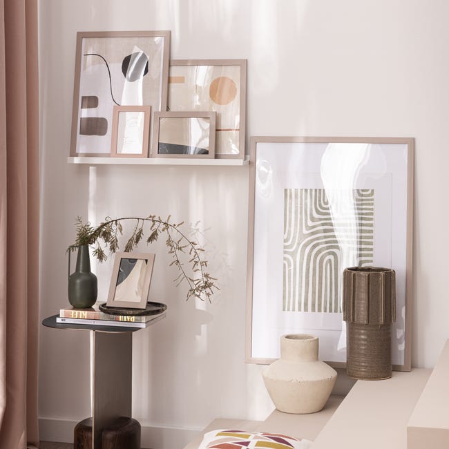 Ramka na zdjęcia Sweet Fossil 21 x 29.7 cm beżowa Inspire