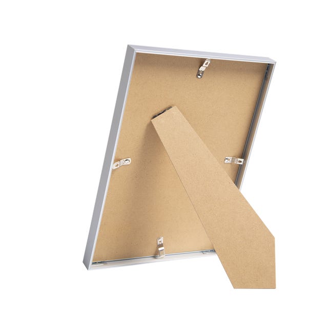 Ramka na zdjęcie Design 21 x 29.7 cm srebrna aluminiowa Inspire