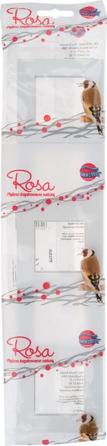 Ramka pięciokrotna ROSA Biały POLMARK