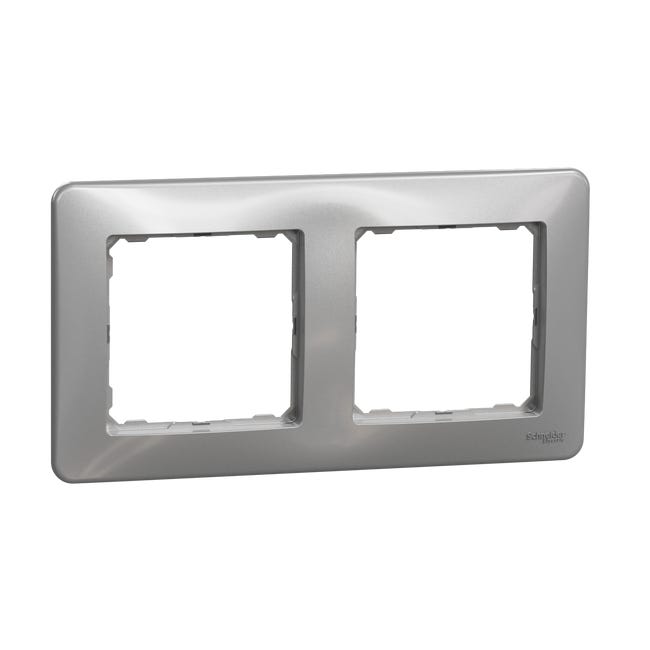 Ramka podwójna aluminium SEDNA DESIGN SCHNEIDER ELECTRIC