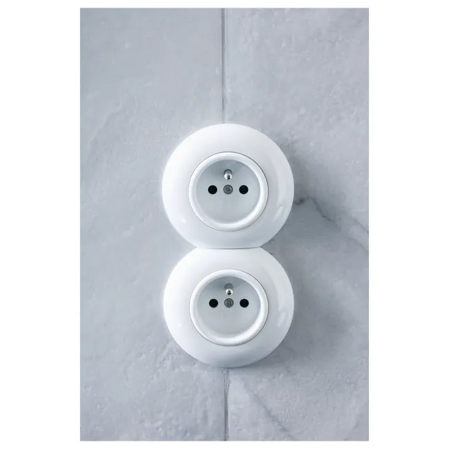 Ramka pojedyncza LF1001W KOŃCOWA LOFT biała DPM