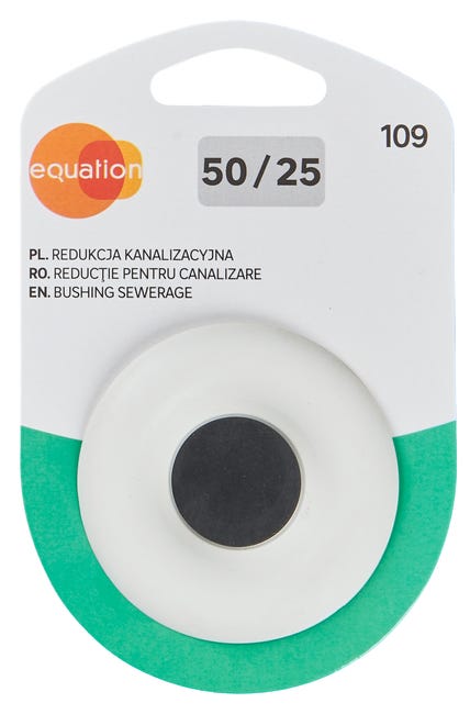 Redukcja gumowa 50 x 25 mm 109 Equation