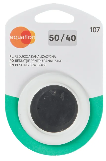 Redukcja gumowa 50 x 40 mm 107  Equation