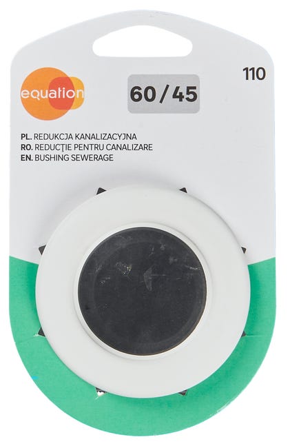 Redukcja gumowa 60 x 45 mm 110 Equation