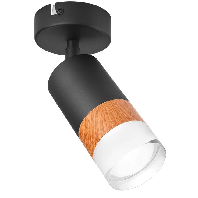 Reflektor Aurora czarny GU10 Lamkur