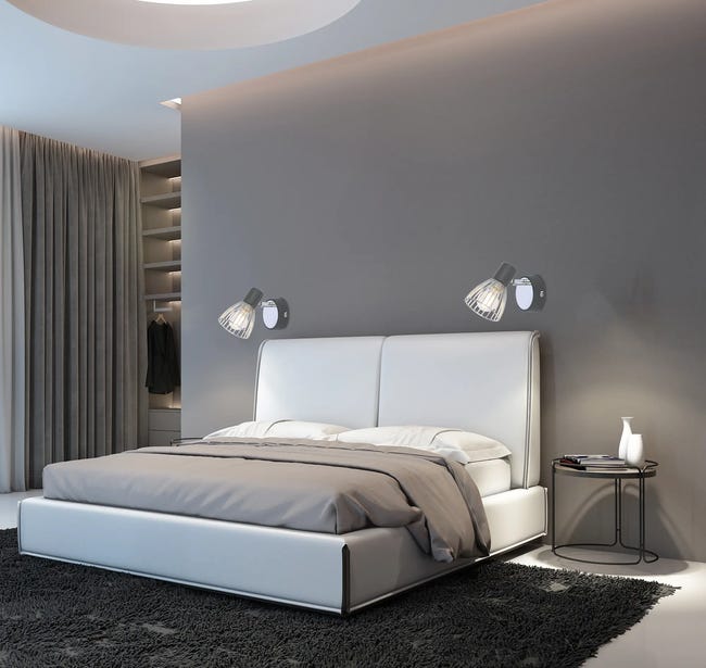 Reflektor Modo czarno-srebrny E14 Candellux