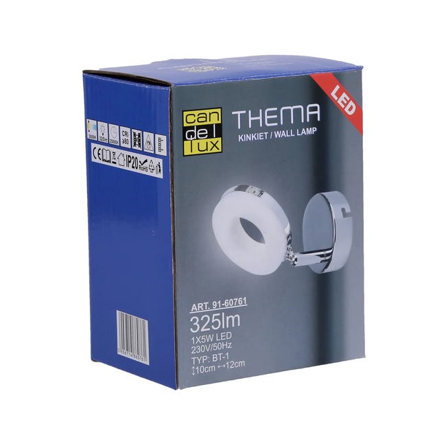 Reflektor Thema srebrny LED Candellux