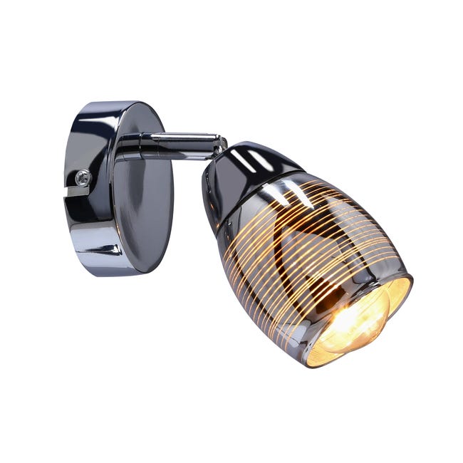 Reflektor Wirginia srebrny E14 Candellux