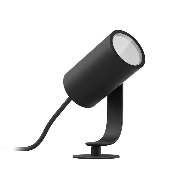 Reflektor ogrodowy Lily czarny IP65 LED Philips Hue