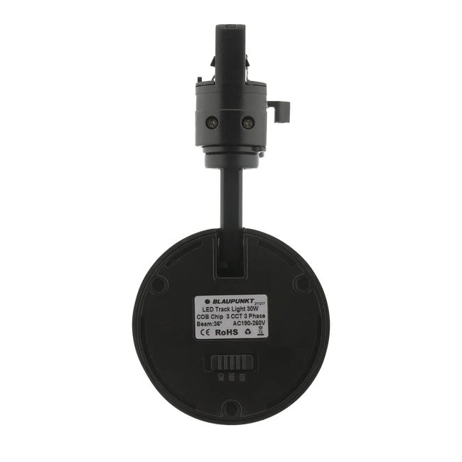 Reflektor szynowy 2700 lm czarny Blaupunkt
