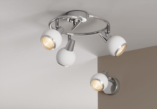 Reflektorek LORIS chrom E14 REALITY