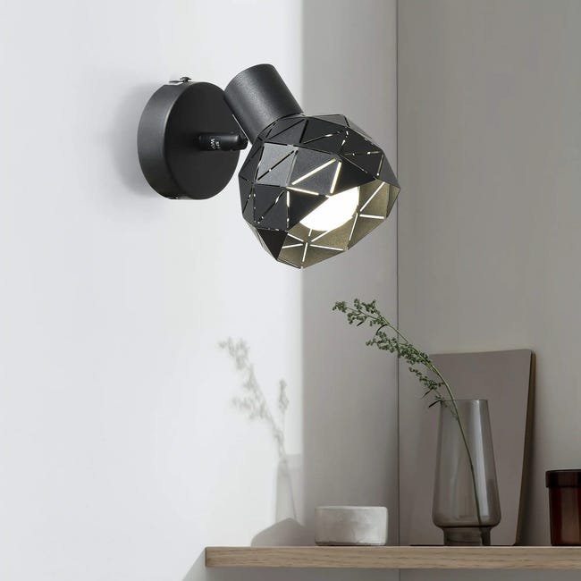 Reflektorek Reus czarny E14 Light Prestige