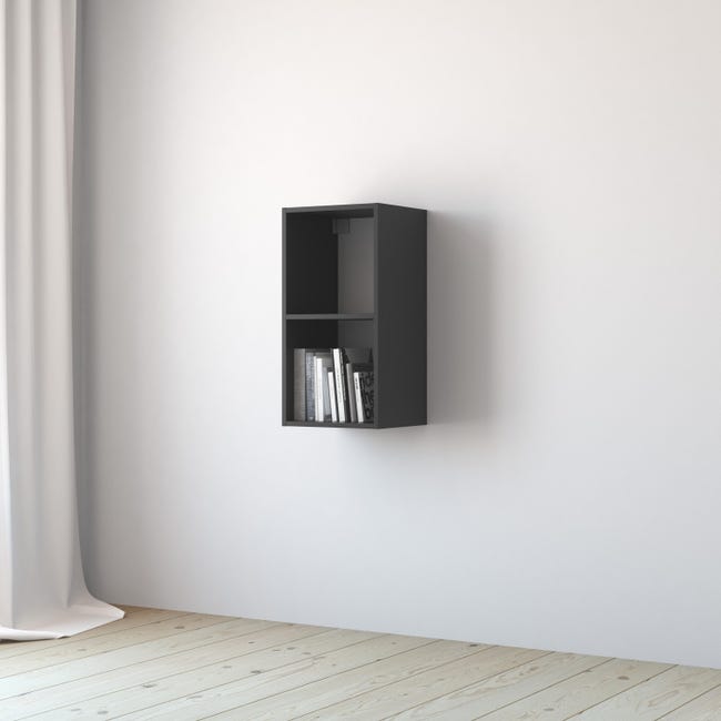 Regał Spaceo Kub 36 x 70.5 x 31 cm grafit Spaceo