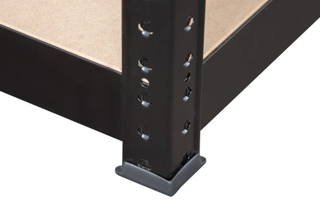 Regał metalowy 200 kg 179 x 80 x 40 cm 5P Metalkas