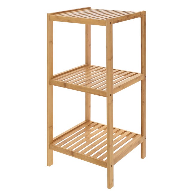 Regał łazienkowy Bambus 80 x 33 x 34 Evg Trade